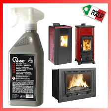 Pulitore Vetro Camino Stufa a Pellet Termocamino Forno Caminetto Legna Bioetanol