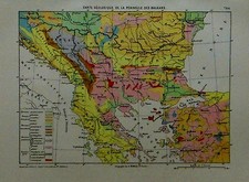 1884 Original Mappa Militare
