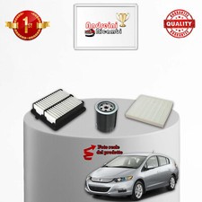KIT TAGLIANDO 3 FILTRI HONDA INSIGHT 1.3 HYBRID 65KW 88CV DAL 2009 ->