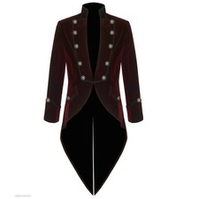 Giacca Uomo Velluto Rosso