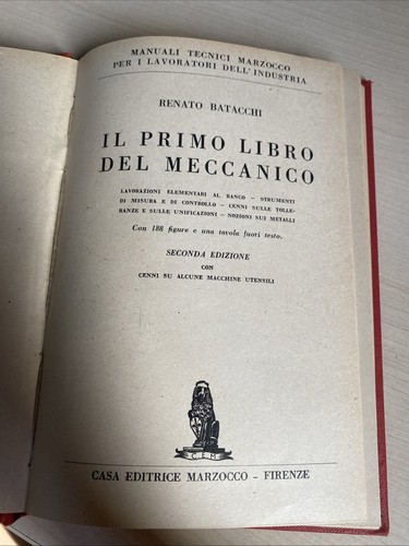 Primo libro del - primo, meccanico