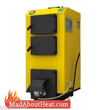 WBI 30Kw Caldaia Multicombustibile Ventilatore Bruciatore a Legna Assistito Uso nel Riscaldamento Centralizzato