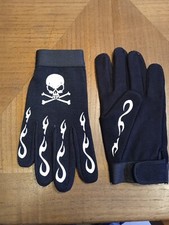Guanti skull flame - guanti,