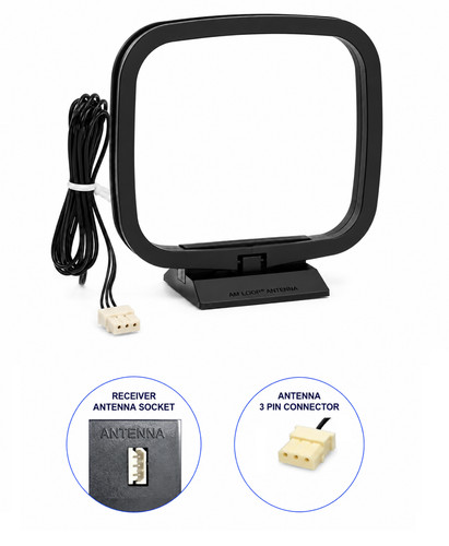 Antenna nera pin loop - 3,