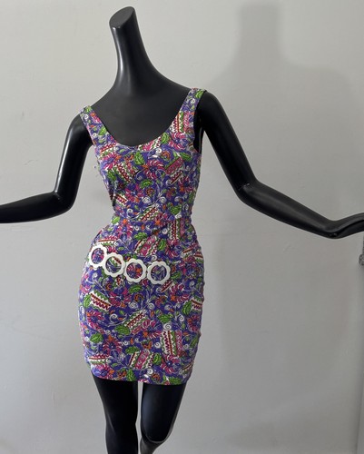 Mini abito canotta - , spandex