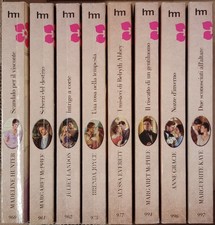 8 libri 960-997 i grandi romanzi storici lotto rosa tipo harmony e Mondadori