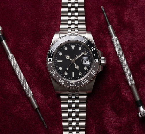 Orologio acciaio doppio fuso - orologio,