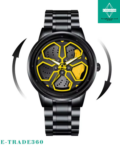 Men car wheel rotating - wheel,
