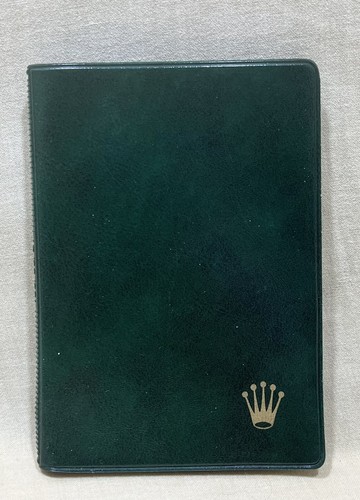 Rolex 1970 certificate wallet - 1970,