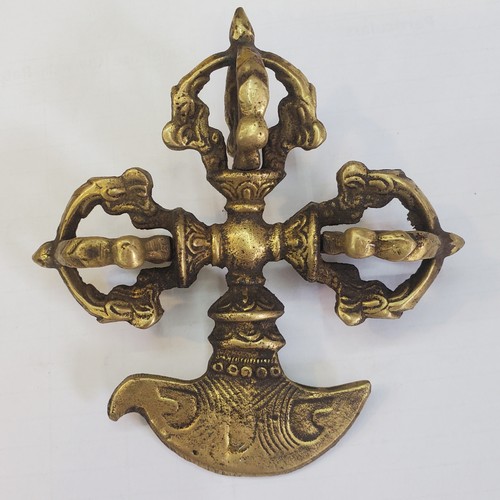 Tibetan buddhist brass - tibetan,