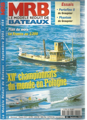 Modele reduit bateau 454 - modele, n°454