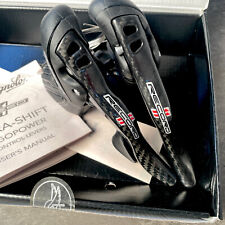 Leve CAMBIO FRENO Campagnolo Ergopower ULTRA-SHIFT RECORD 11s NEW IN BOX CARBON