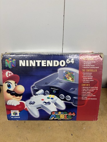 Console nintendo mario - nintendo, 64