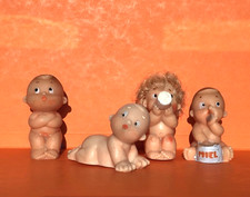 Set 4 statuine bambino vintage