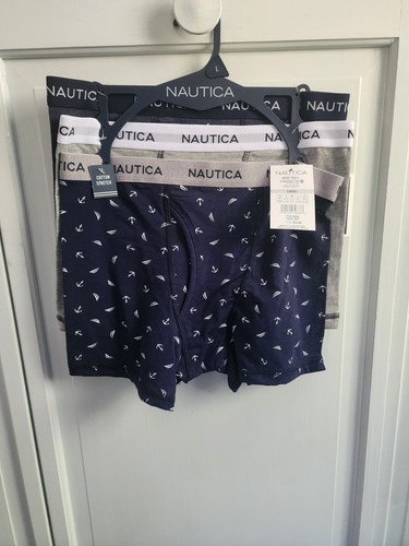 Boxer uomo nautica set 3 - boxer,
