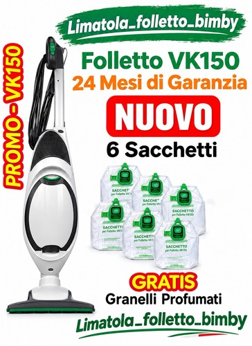 Folletto vk150 nuovo garanzia - folletto,