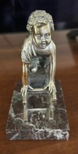 Statuina scultura argento - statuina, in