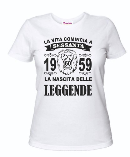 Shirt bianca donna vita - t-shirt,