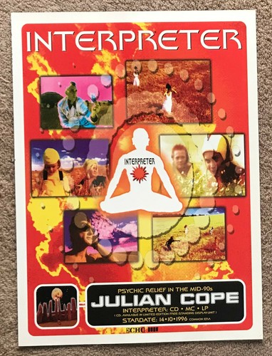 Julian cope interpreter - interpreter, 1996