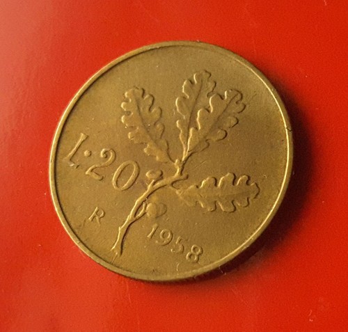 Lire 1958 errore - 1958, in