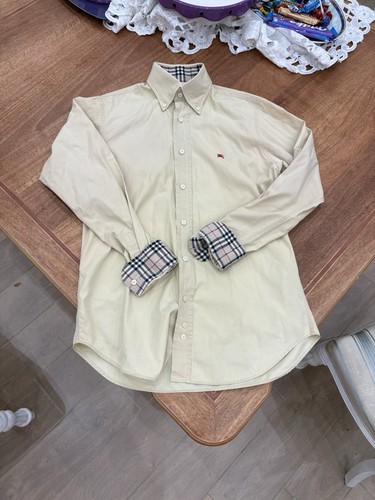 Camicia burberry uomo beige - burberry,