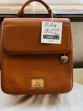 Zaino Moschino in pelle