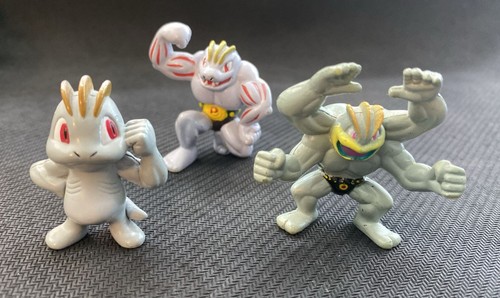 Vintage pokemon machop machoke - vintage,