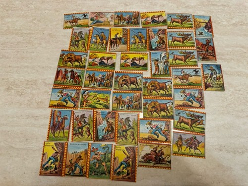 Lotto figurine cartonate - lotto, 41