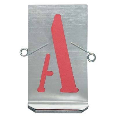 Stampi traforati serie lettere - stampi,