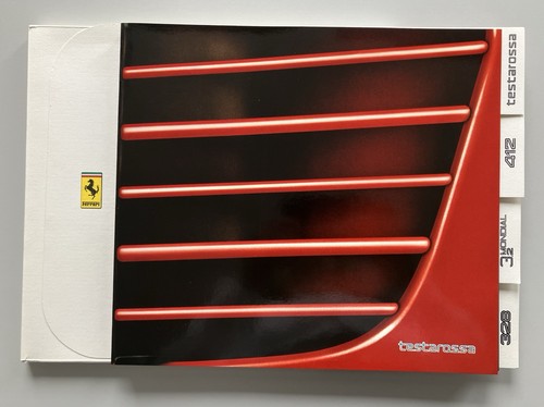 Cartella depliant ferrari - depliant,