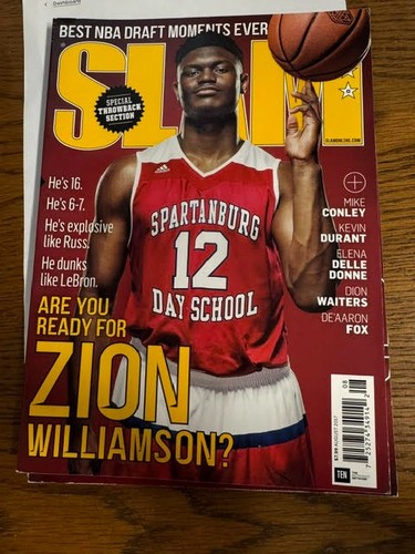 Agosto 2017 zion williamson - zion, rc