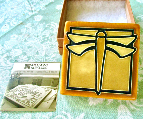 Motawi tileworks 4x4 - motawi, dragonfly
