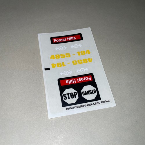 Lego foglio adesivo - , originale
