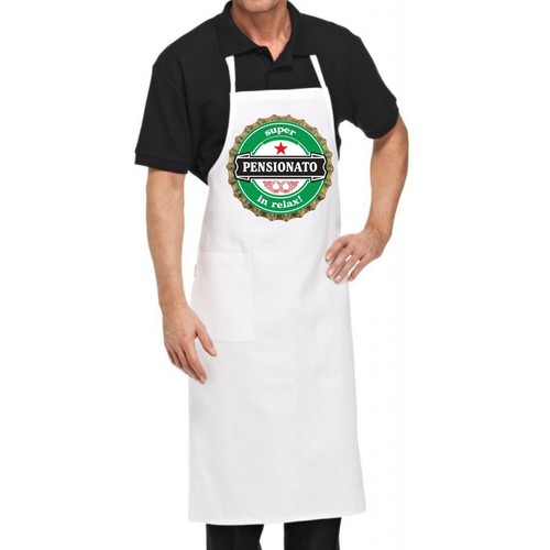 Grembiule uomo cucina scritta - grembiule,
