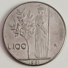 Italy 1981 Hundred (100) Lire