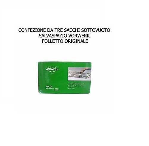 Sacchi sottovuoto folletto - sacchi,