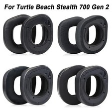 1 Paio Cuffie Cuscinetti Auricolari Ricambio per Turtle Beach Stealth 700 Gen 2