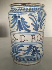 ANTICO ALBARELLO VASO DA FARMACIA MAIOLICA