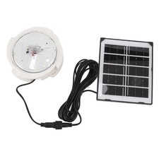 Solar Ceiling Light, 2 Control Modes 50 Lamp Beads Ceiling Pendant Light with...