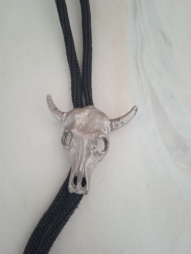 Ciondolo teschio testa - , toro