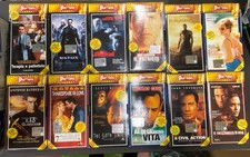12 Film Cassetta Cassette Panorama Vhs Stock Videocassette Videocassetta