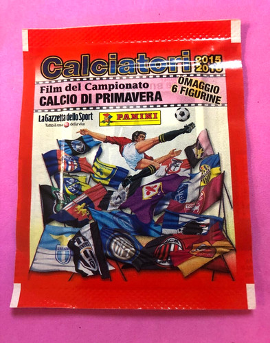 Panini bustina calciatori - panini, 2015