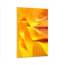 Quadro su Vetro 70x100cm 3D Moderno Linee Stampe Immagini Quadri Moderni Murale