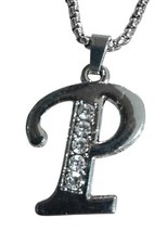 Collana con ciondolo lettera