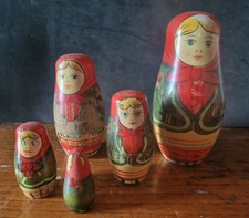 Bambola, Bambole in  Legno