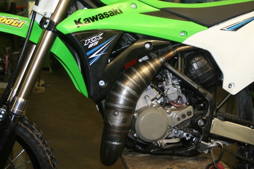 Scarico sportivo kawasaki - scarico, kx