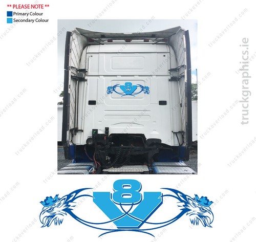 Adesivo scania griffin - scania,