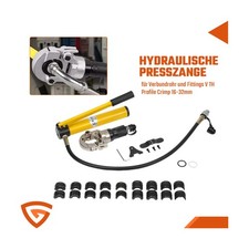 Pinza pressa idraulica tubo