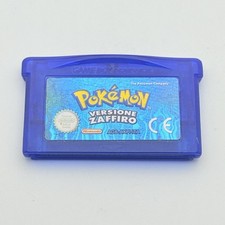 POKÉMON ZAFFIRO GAME BOY - ORIGINALE ITA - BATTERIA NUOVA - ADESIVO OTTIMO