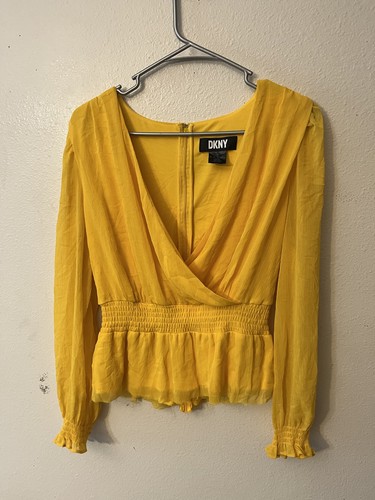 Camicetta dkny gialla - dkny,